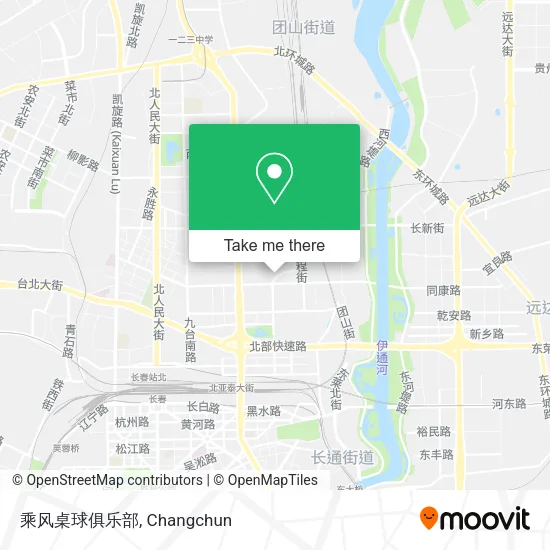 乘风桌球俱乐部 map
