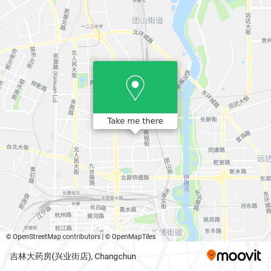 吉林大药房(兴业街店) map