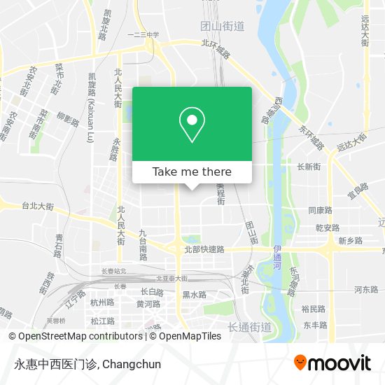 永惠中西医门诊 map