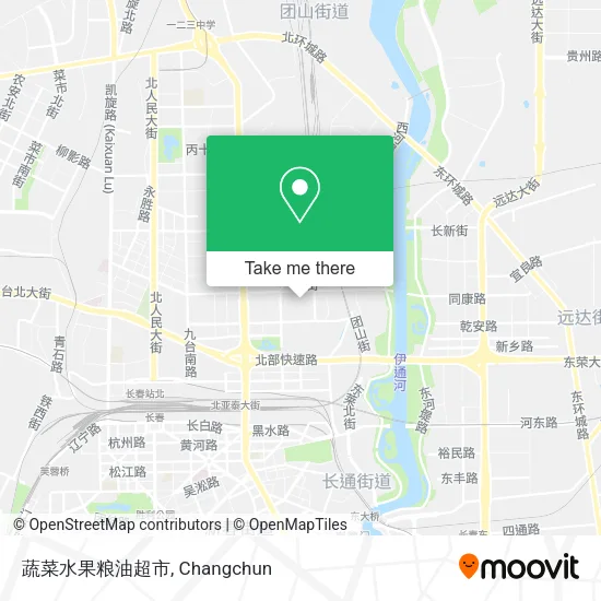 蔬菜水果粮油超市 map