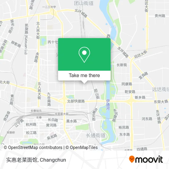 实惠老菜面馆 map