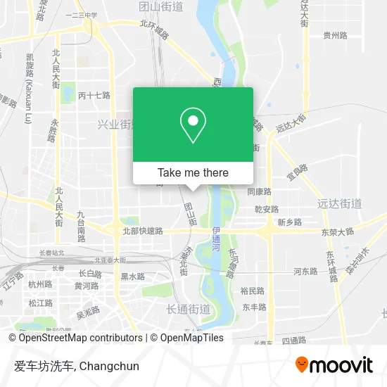 爱车坊洗车 map