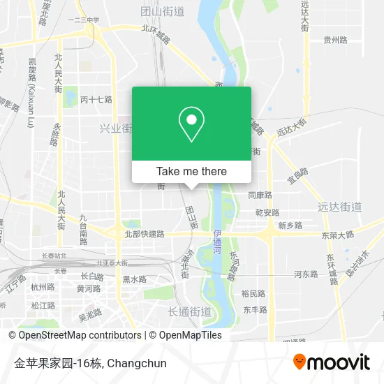 金苹果家园-16栋 map