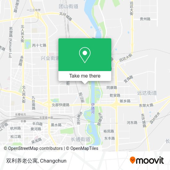 双利养老公寓 map