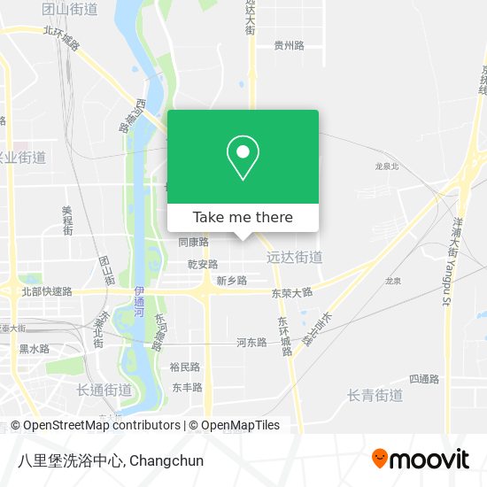 八里堡洗浴中心 map