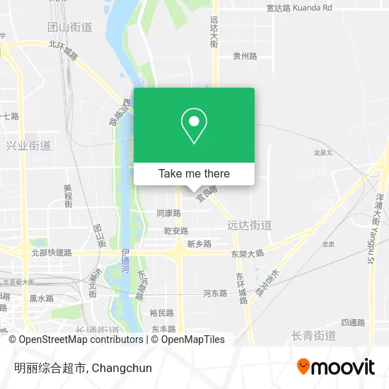 明丽综合超市 map