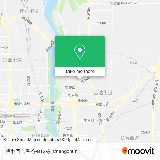 保利百合香湾-B12栋 map