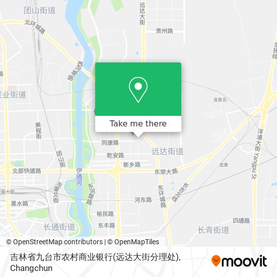 吉林省九台市农村商业银行(远达大街分理处) map