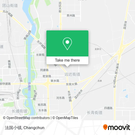 法国小镇 map