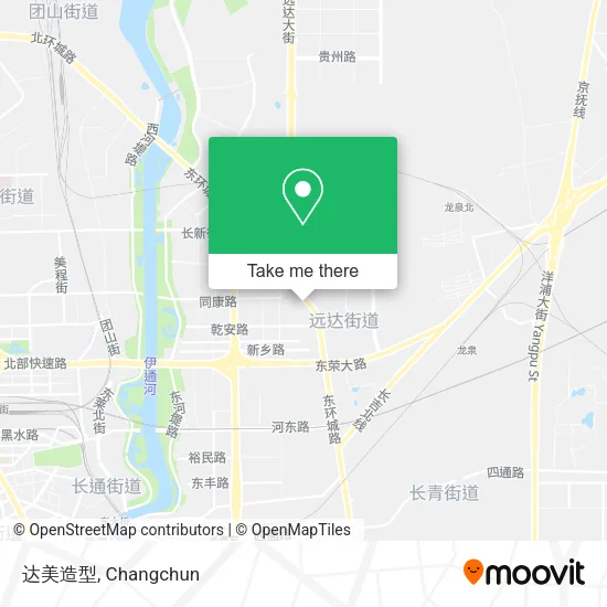 达美造型 map