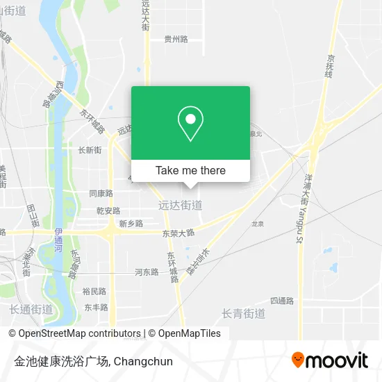 金池健康洗浴广场 map
