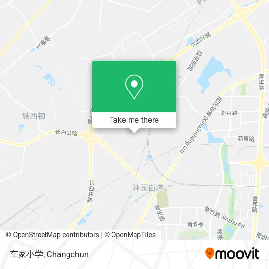 车家小学 map