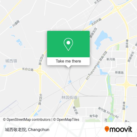 城西敬老院 map