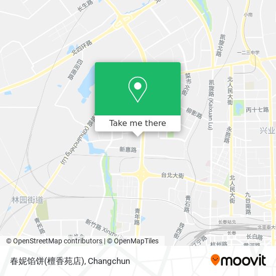 春妮馅饼(檀香苑店) map