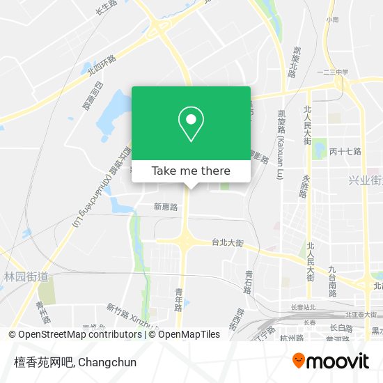 檀香苑网吧 map