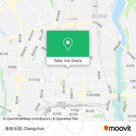 康泰乐园 map