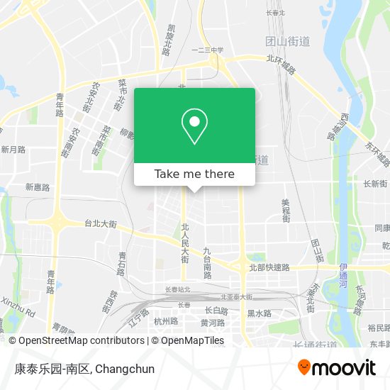 康泰乐园-南区 map