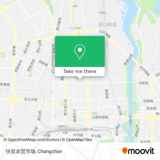 扶贫农贸市场 map