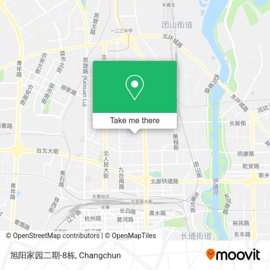 旭阳家园二期-8栋 map