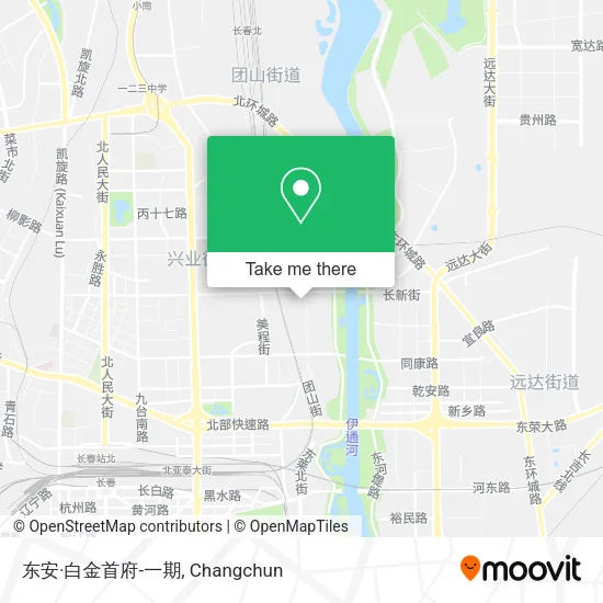 东安·白金首府-一期 map