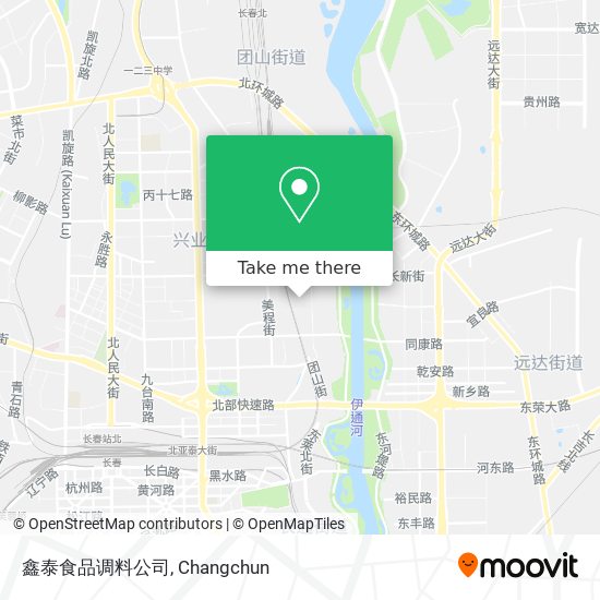 鑫泰食品调料公司 map