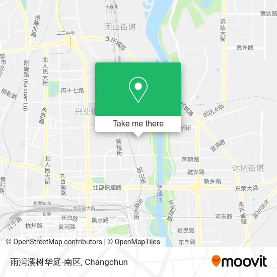 雨润溪树华庭-南区 map