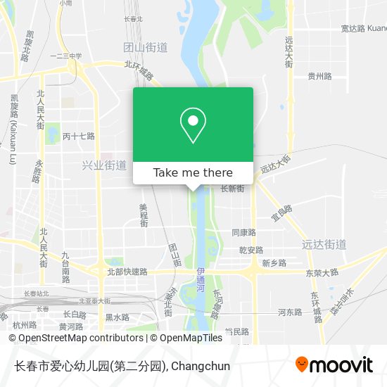 长春市爱心幼儿园(第二分园) map