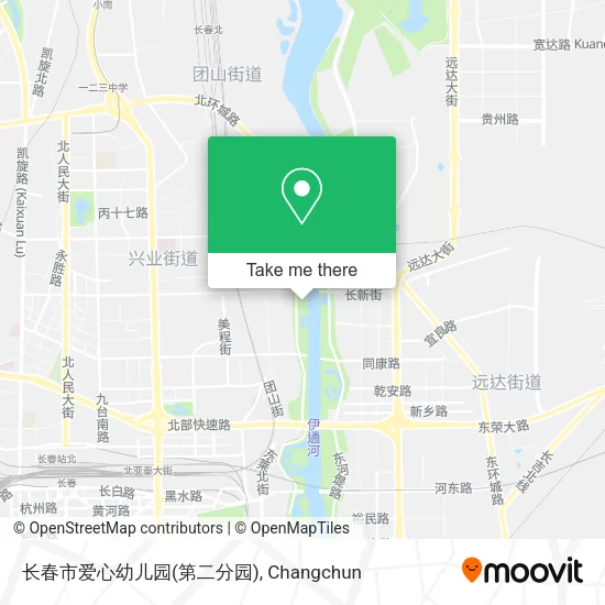长春市爱心幼儿园(第二分园) map