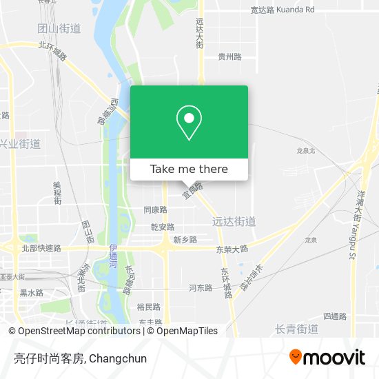 亮仔时尚客房 map