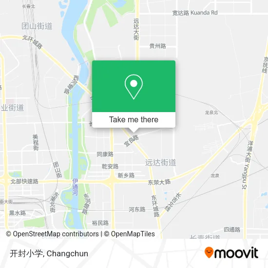 开封小学 map