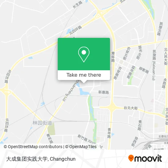 大成集团实践大学 map