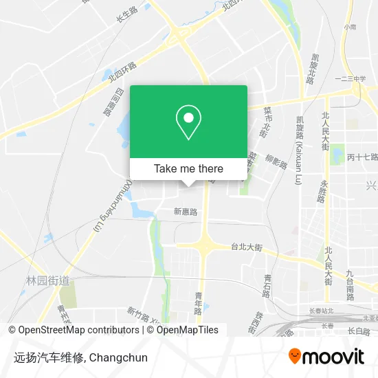 远扬汽车维修 map