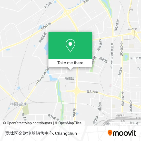 宽城区金财轮胎销售中心 map