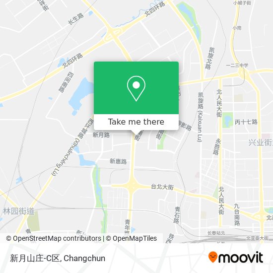 新月山庄-C区 map