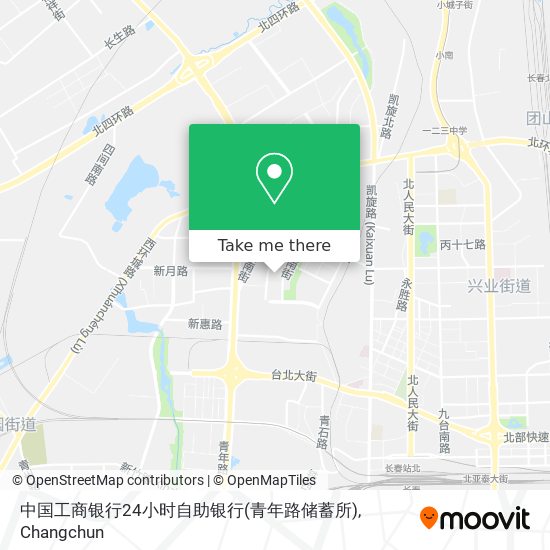 中国工商银行24小时自助银行(青年路储蓄所) map