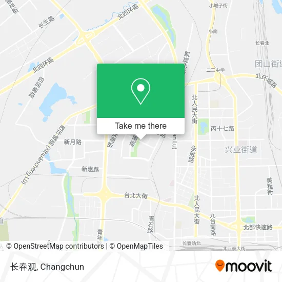 长春观 map