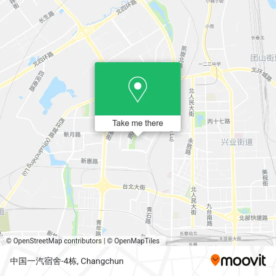 中国一汽宿舍-4栋 map