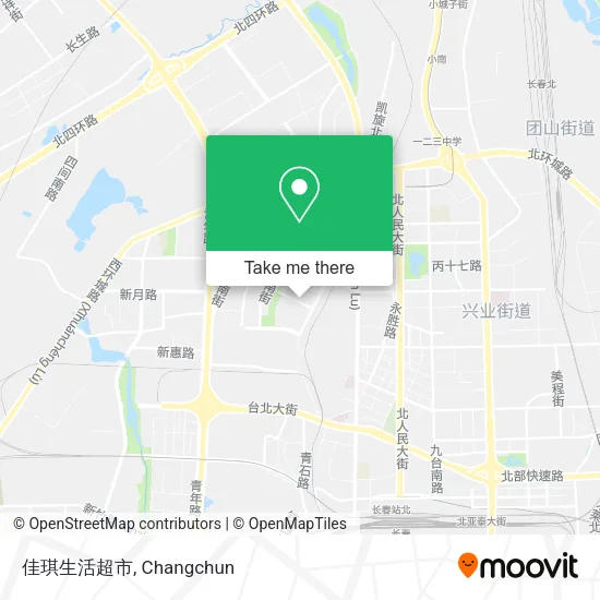 佳琪生活超市 map