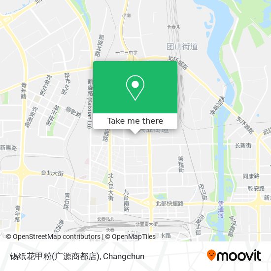 锡纸花甲粉(广源商都店) map