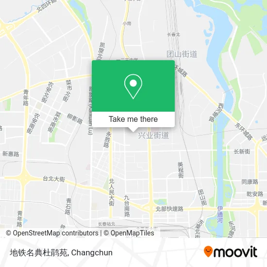 地铁名典杜鹃苑 map