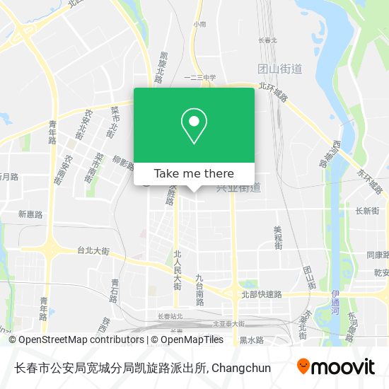 长春市公安局宽城分局凯旋路派出所 map