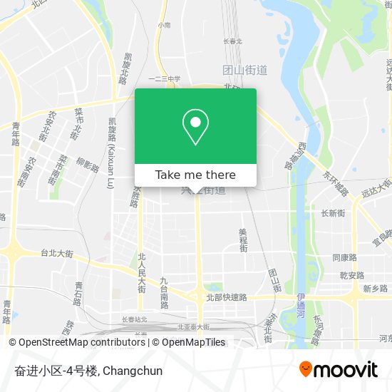 奋进小区-4号楼 map