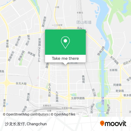 沙龙长发仔 map