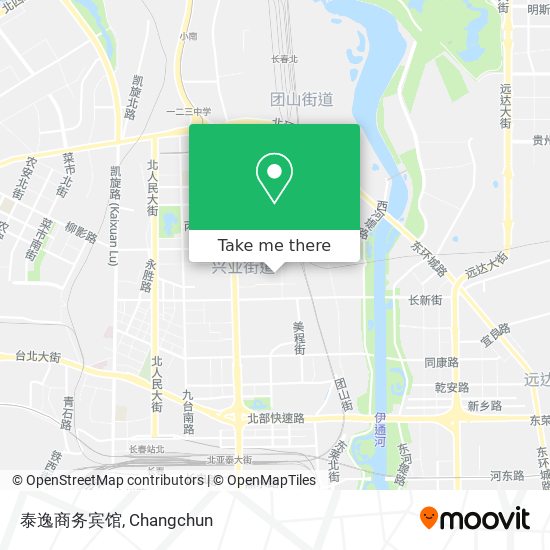 泰逸商务宾馆 map