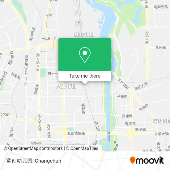 童创幼儿园 map