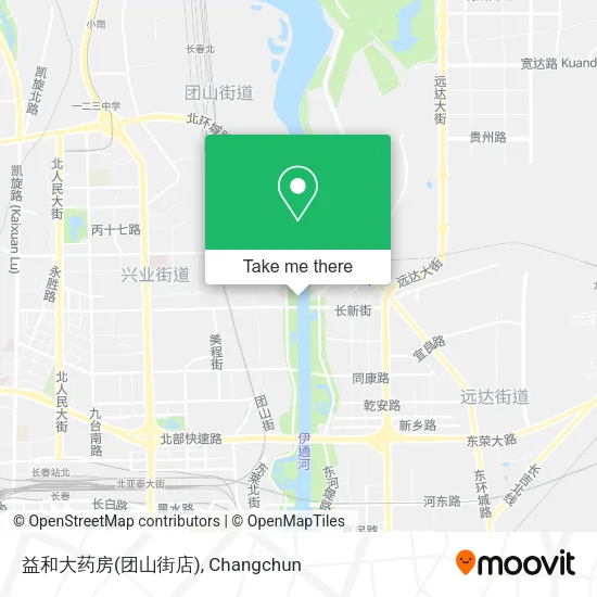 益和大药房(团山街店) map