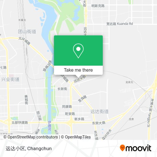 远达小区 map