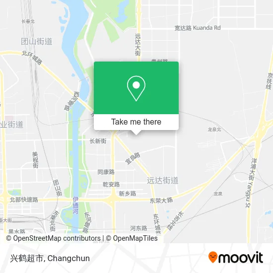 兴鹤超市 map