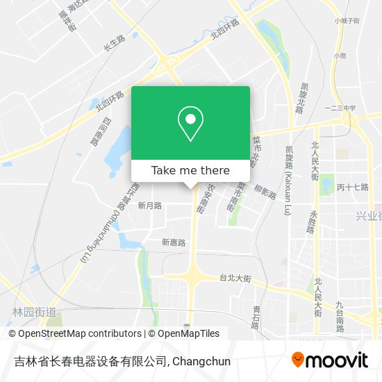 吉林省长春电器设备有限公司 map