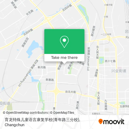 育龙特殊儿童语言康复学校(青年路三分校) map